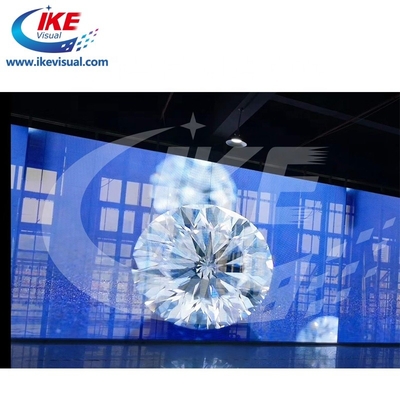HD Mesh 3D Transparent LED Module Glass Transparent Advertising Display