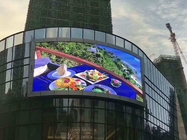 Outdoor Curved Soft LED Screen Display P4.81 SMD RGB LED Display for House Supermarket Using