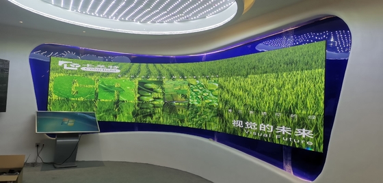 Hochwertiger gekrümmter LED-Display mit hoher Auflösung und stabiler Leistung